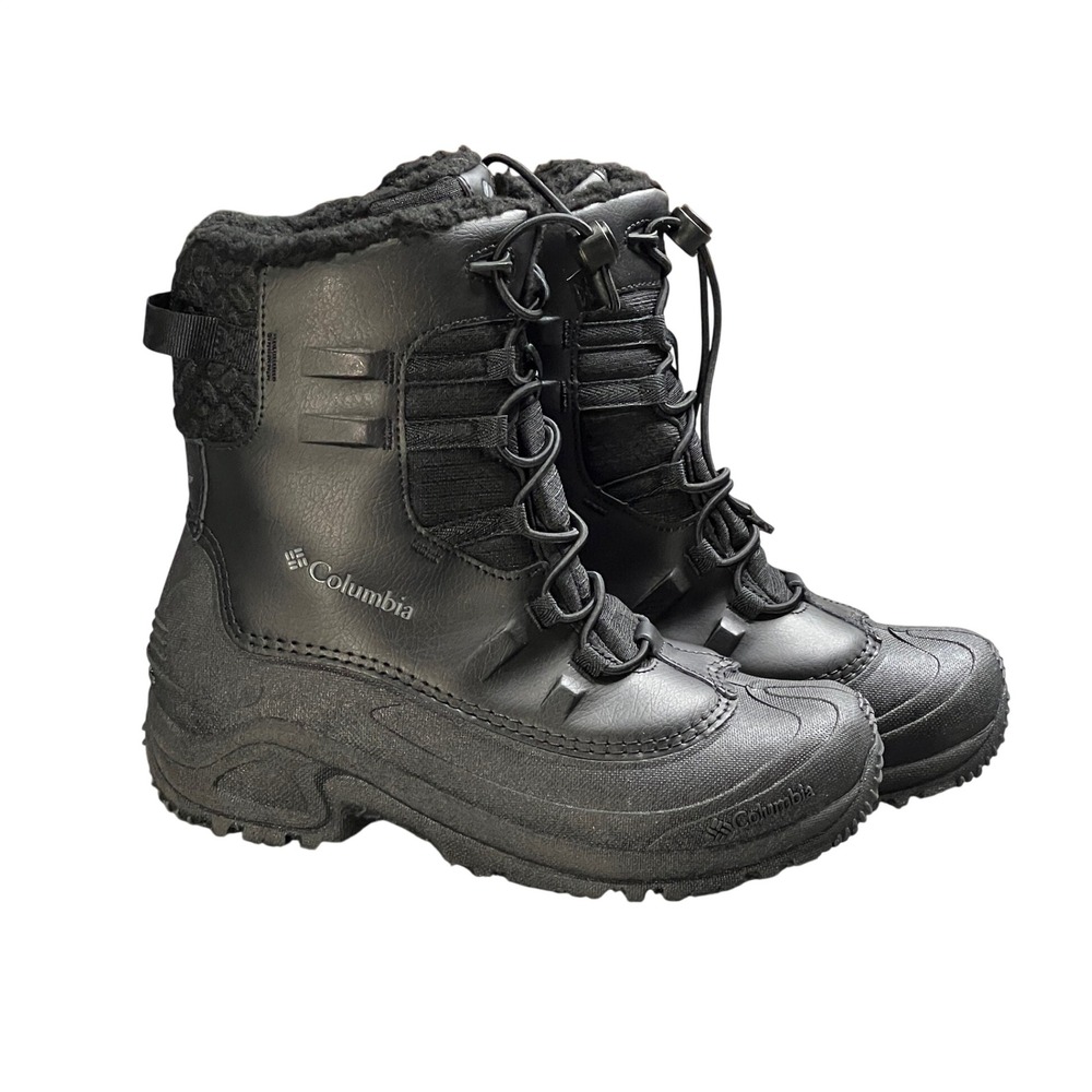 NIB Columbia Kids 6 Bugaboot Celsius Black Waterproof 400g Insulated Snow Boots